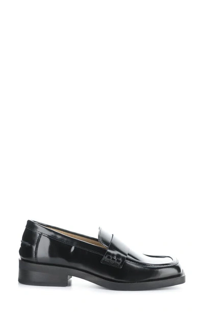 Shop Bos. & Co. Emily Loafer In Black James Polido
