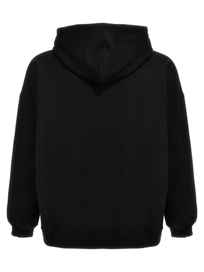 Shop Gcds Logo Loose Sweatshirt Black