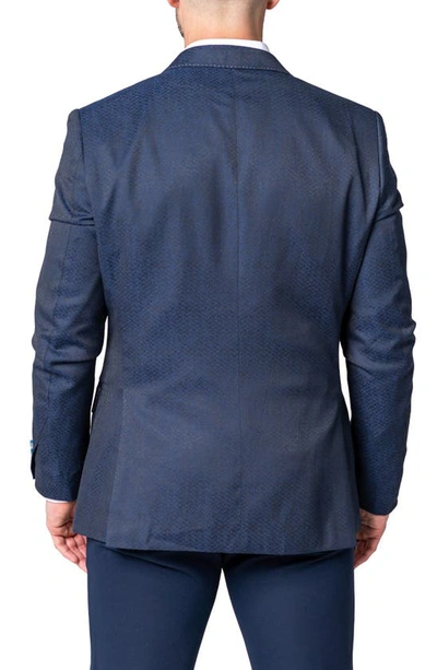 Shop Maceoo Descartes Huli Blue Sport Coat