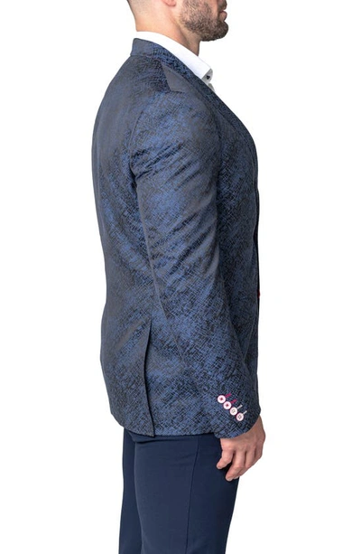 Maceoo Descartes Mars Black Sport Coat In Black