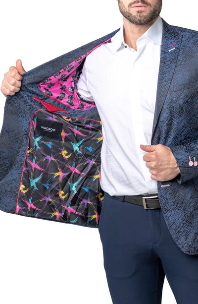 Maceoo Descartes Mars Black Sport Coat In Black