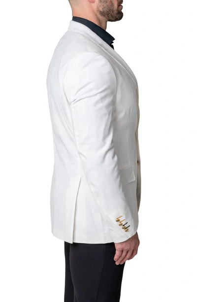 Shop Maceoo Descartes Classic White Sport Coat