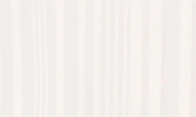 Halogen Variegated Tonal Stripe Button-up Tunic Shirt In New Ivory