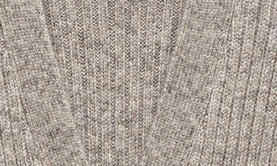 Mango Tie Waist Button Front Cardigan In Grey
