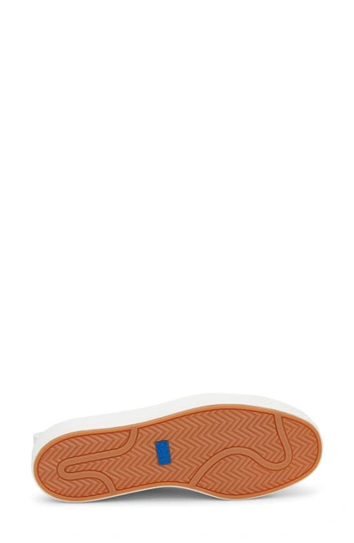 Shop Keds Sklyer Platform Sneaker In White Canvas