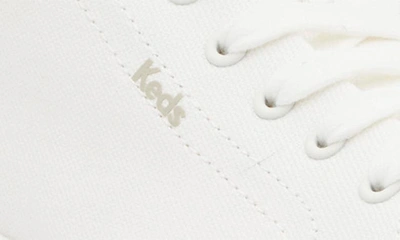 Keds Sklyer Platform Sneaker In White Canvas