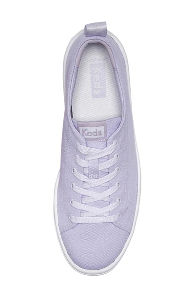 Keds Sklyer Platform Sneaker In Light/ Pastel Purple Canvas