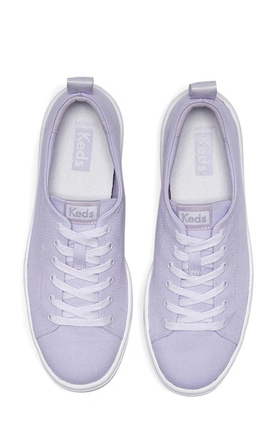 Shop Keds Sklyer Platform Sneaker In Light/ Pastel Purple Canvas