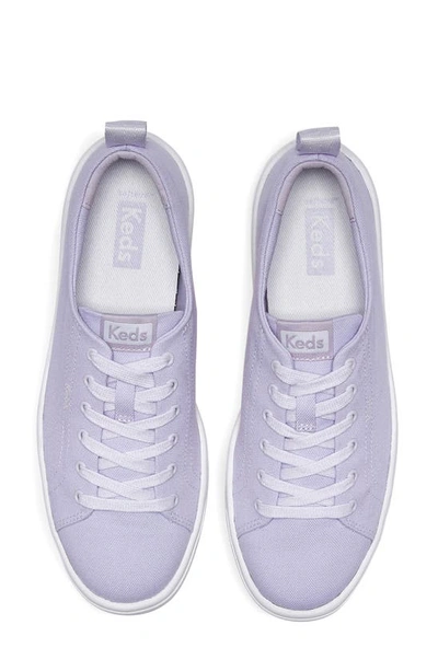 Keds Sklyer Platform Sneaker In Light/ Pastel Purple Canvas