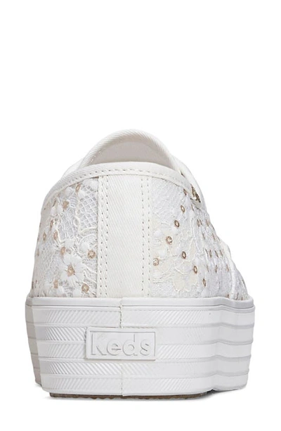 Shop Keds ® Point Sneaker In Light Beige Textile