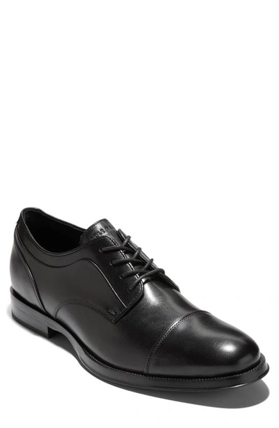 Cole Haan Carnegie Cap Toe Derby In Black