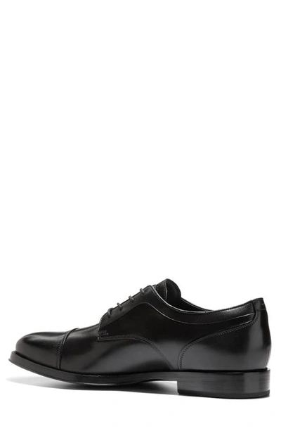 Shop Cole Haan Carnegie Cap Toe Derby In Black