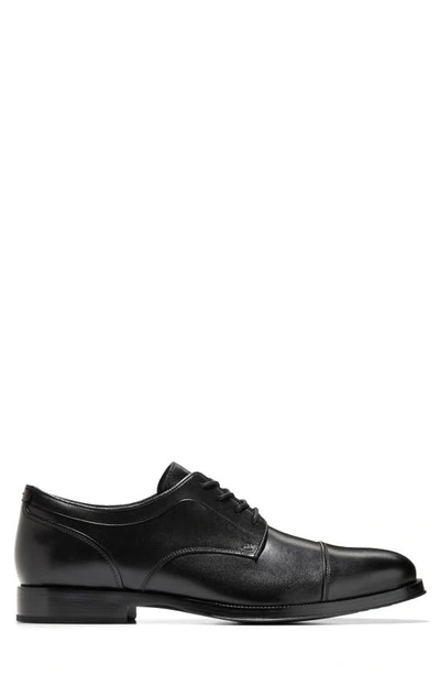 Shop Cole Haan Carnegie Cap Toe Derby In Black