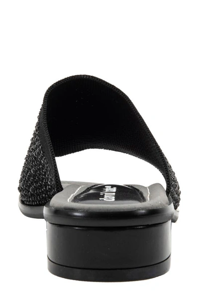 Shop David Tate Premium Slide Sandal In Black