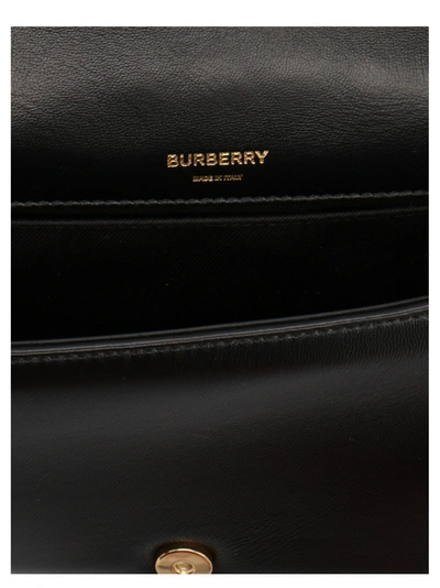 Shop Burberry Lola Shoulder Bags Black