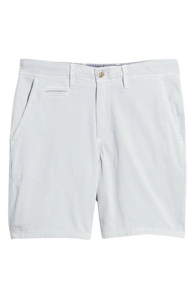 Shop Johnnie-o Nassau Chino Shorts In Chrome