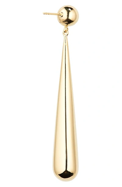 Lie Studio The Louise Earrings In 18k Gp 925 Sterling Silver
