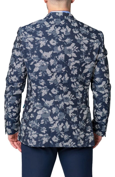 Maceoo Peak Premier Blue Sport Coat In Blue