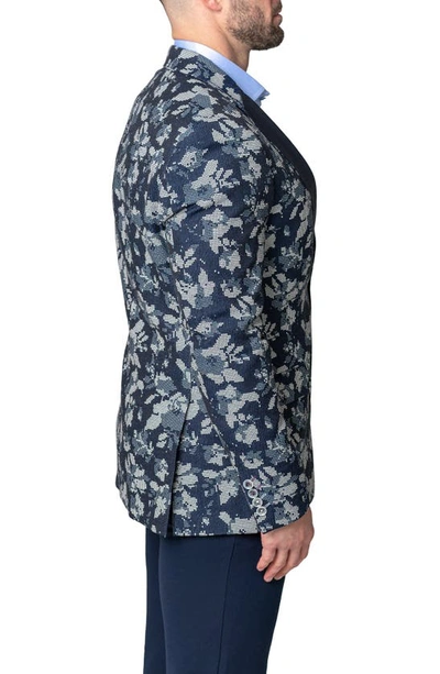 Maceoo Peak Premier Blue Sport Coat In Blue