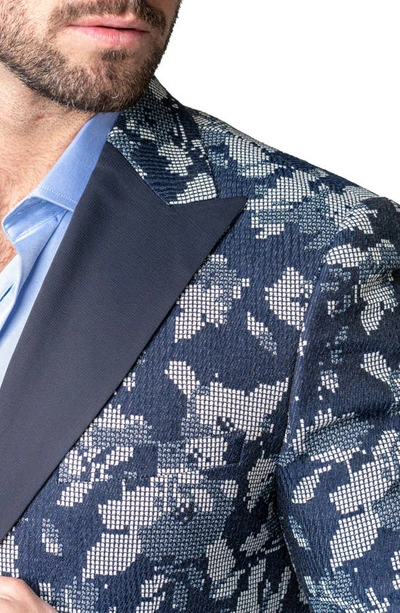 Maceoo Peak Premier Blue Sport Coat In Blue