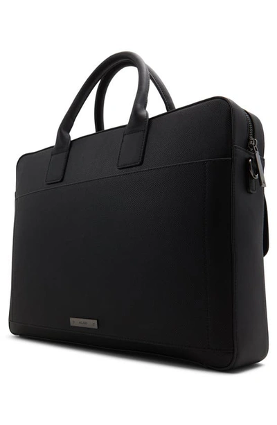 Shop Aldo Thoebard Briefcase In Other Black