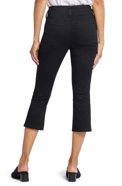 Nydj Ami High Waist Skinny Capri Pants In Black