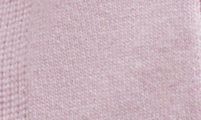 Shop Mango Mixed Stitch Cardigan In Light/ Pastel Purple