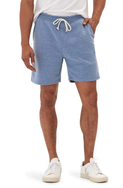 Shop Threads 4 Thought Garrett Drawstring Fleece Shorts In Larkspur