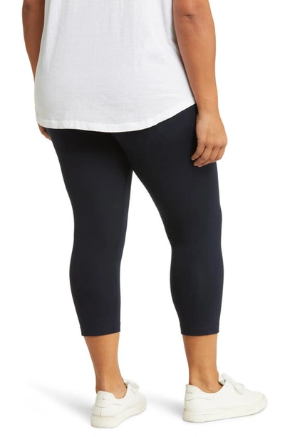 Lyssé Crop Leggings In Midnight