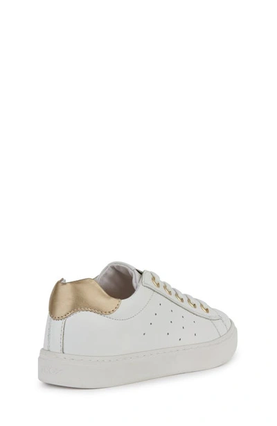 Shop Geox Nashik Waterproof Low Top Sneaker In White