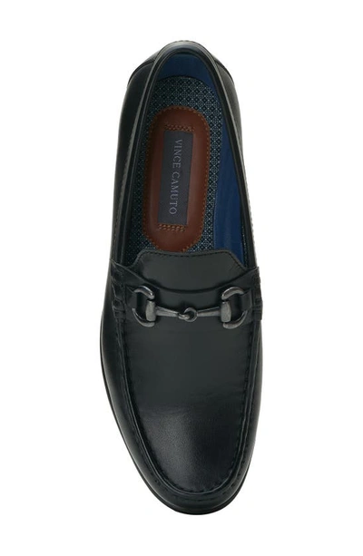 Shop Vince Camuto Caelan Moc Toe Bit Loafer In Black