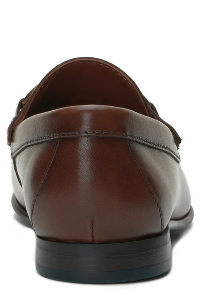 Shop Vince Camuto Caelan Moc Toe Bit Loafer In Cognac