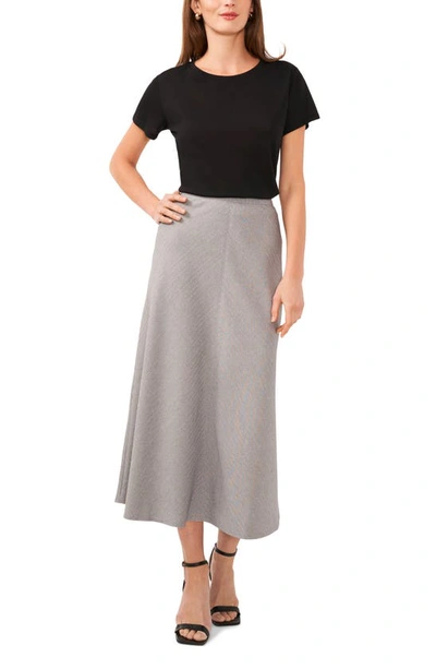 Shop Halogen (r) Center Seam Midi Skirt In Lunar Rock Grey