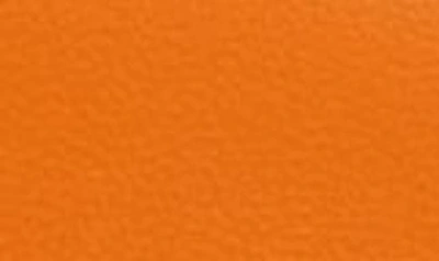 Shop Allsaints Elliotte Leather Storage Pouch In Pyrrole Orange