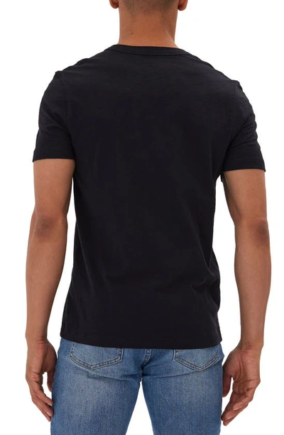 Shop Threads 4 Thought Slub Jersey Organic Cotton T-shirt In Black