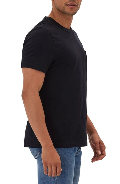 Threads 4 Thought Slub Jersey Organic Cotton T-shirt In Black
