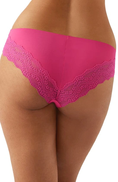 B.tempt'd By Wacoal B-smooth Cheeky Bikini In Raspberry Sorbet