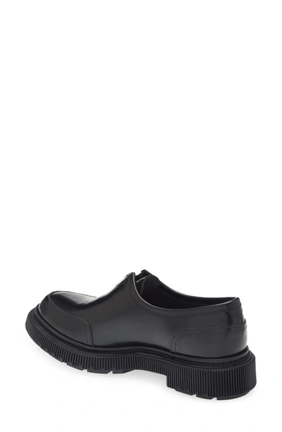 Adieu Creeper Sole Derby In Black
