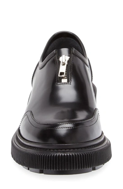 Adieu Creeper Sole Derby In Black