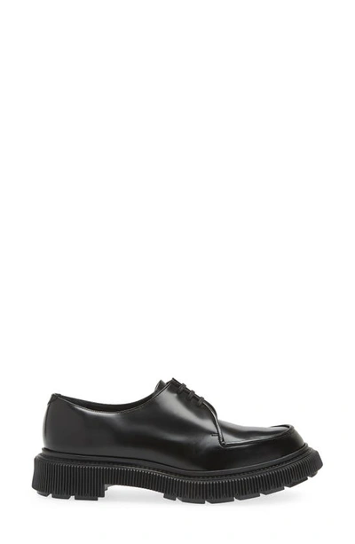 Shop Adieu Apron Toe Derby In Black