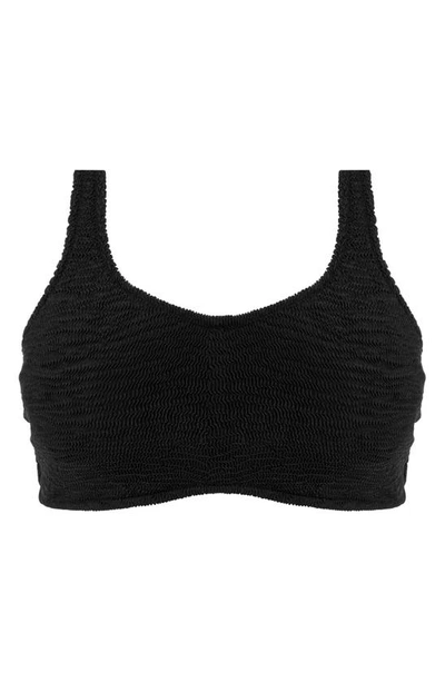 Freya Ibiza Waves Underwire Bralette Bikini Top In Black