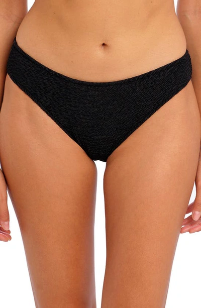 Shop Freya Ibiza Waves Hipster Bikini Bottoms In Black