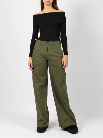 Shop Nine In The Morning Nadia Palazzo Chino Trousers