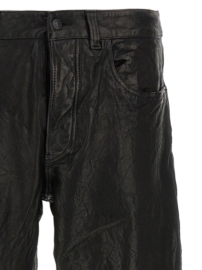 Shop Diesel P-macs-lth Pants Black