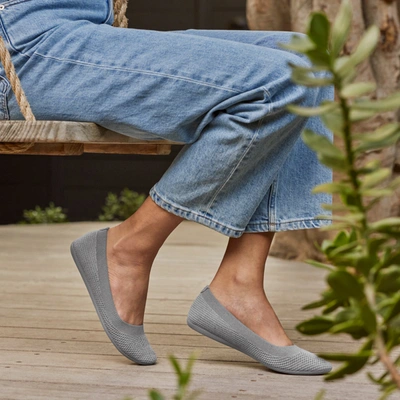 Allbirds Tree Breezer Ballet Flat In Mist