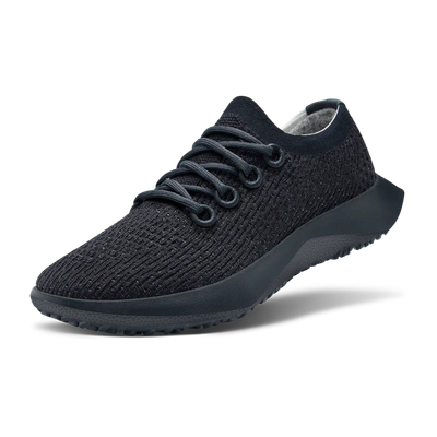 Allbirds Tree Dasher Eclipse Mens Fitness Workout Running Shoes In Black