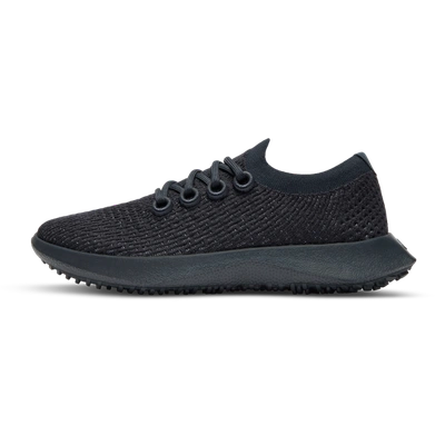 Allbirds Tree Dasher Eclipse Mens Fitness Workout Running Shoes In Black