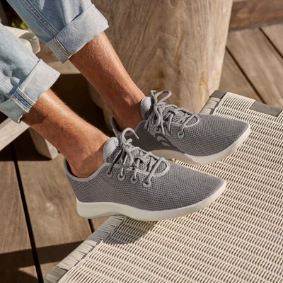 Shop Allbirds Men's Tree Sneakers In Hazy Indigo