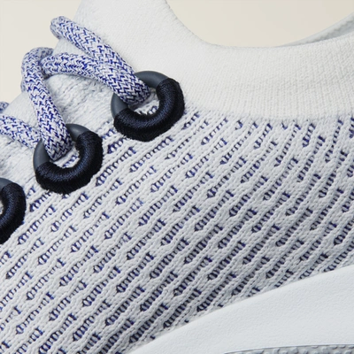 Allbirds Women's Tree Dasher 2 In Blizzard/hazy Cobalt
