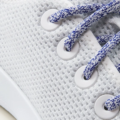 Allbirds Women's Tree Runners In Blizzard/hazy Cobalt